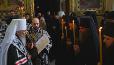 Блаженнейший совершил постриг четырех насельников Киево-Печерской лавры