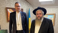 Нунций Ватикана и главный раввин обсудили в синагоге духовную поддержку