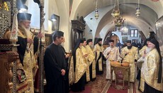 В Єрусалимі відзначили тезоіменитство Патріарха Феофіла III