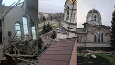 В Дружковке от обстрела пострадал Николо-Покровский собор УПЦ