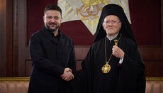 Зеленский обсудил с Патриархом Варфоломеем «развитие церкви в Украине»