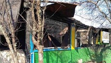 У Тельчах згорів тимчасовий храм переслідуваної громади УПЦ