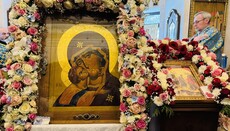 У київському монастирі вшанували образ Богородиці «Володимирська-Десятинна»