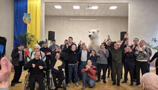 Синодальний відділ привіз на Пасху подарунки в психоневрологічний інтернат