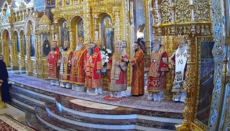 В праздник Антипасхи Блаженнейший возглавил Литургию в Банченском монастыре