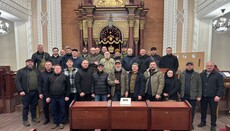 У Києві капеланам ПЦУ та УГКЦ провели ознайомчу екскурсію по синагозі