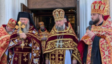 Архимандрит Румынской Церкви возглавил праздничную Литургию в Стороженце