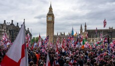 В Великобритании прошел многотысячный марш против исламизации страны