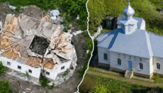 В Улановому на Сумщині через обстріл зруйновано храм УПЦ