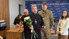 Священник после получения ордена за погибшего сына-воина: Это очень тяжело