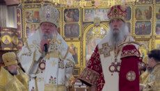 A prayer service was held in the Chernivtsi cathedral on the anniversary of its failed seizure