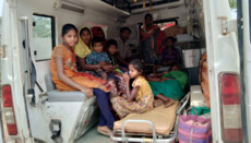 In India, a mob attacked Christians during a Sunday service