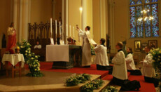 In Detroit, a Roman Catholic bishop proposed canceling Sunday Masses in 90 parishes