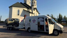 В епархиях УПЦ передали помощь военным и нуждающимся