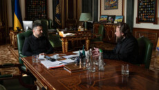 Zelensky received the 