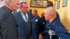 Yurash showed Vatican Cardinal Russian prisoners of war