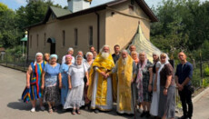 Dnipropetrovsk Metropolitan Consecrated a New Cross and Dome of a Church in Dnipro