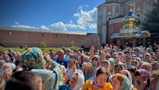 The Nezhyn Diocese celebrated the patronal feast of the Hustyn Monastery