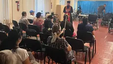 Στην Επισκοπή Ιζιούμ υποστήριξαν εκτοπισμένους από παραμεθόριες περιοχές