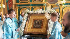 В Нежинской епархии почтили чудотворную Борзнянскую икону Божией Матери