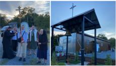 Pilgrims from Zakarpattia Supported the Persecuted UOC Community in Kerstentsi