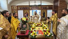 В Будапеште епископ Раховский возглавил престольный праздник общины УПЦ