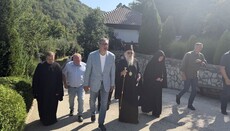 Президент Сербии посетил монастырь Преображения в Козьем Доле
