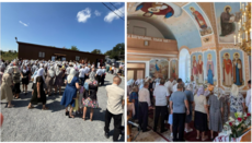 In Kerstentsi, the UOC church on Transfiguration had 7 times more worshippers than the OCU