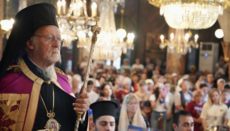 Патриарх Варфоломей совершил службу для украинцев Стамбула