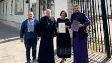 In Pereiaslav, museum staff transferred access to the seized UOC cathedral to the OCU