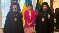 Экзарх Фанара в Литве обсудил с послом Украины поддержку беженцев
