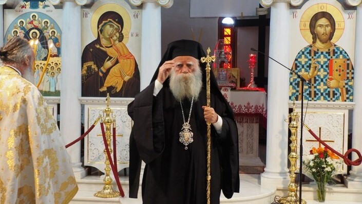 Metropolitan Seraphim of Kythira. Photo: orthodoxianewsagency.gr