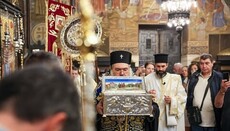 Иерархи Элладской Церкви привезли в Болгарию ковчег с Поясом Богородицы
