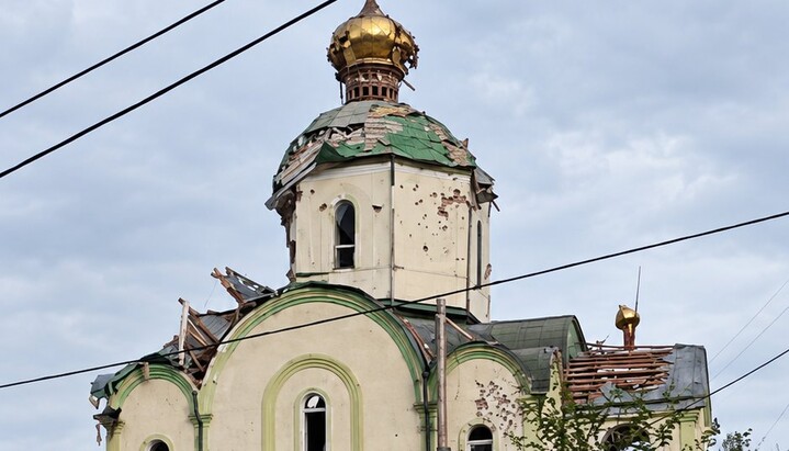 Храм святого Іоанна Предтечі у Краматорську. Фото: Телеграм-канал «Перший Козацький»