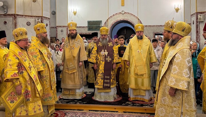 Ιεράρχες της ΟΕΚ τίμησαν τη μνήμη του αγίου Θεοδοσίου Τσερνίχιβσκι. Φωτογραφία: ΚΘΑιΣ