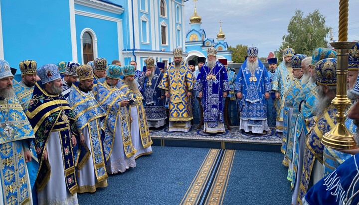 У Боянському монастирі вшанували чудотворний образ Богородиці. Фото: СПЖ