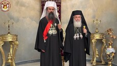 Патриарх Феофил III вручил орден Болгарскому Предстоятелю