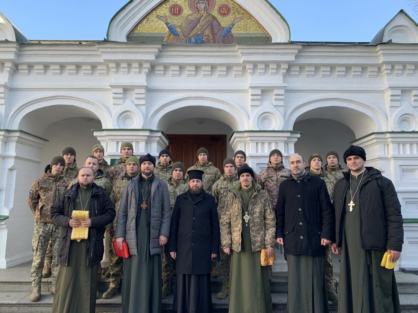 Lotysh and OCU chaplains hold