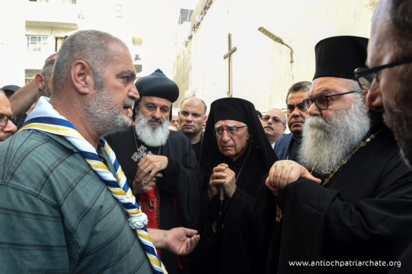 В Дамаске Антиохийский Патриарх помолился в храме, где был совершен теракт - фото 2