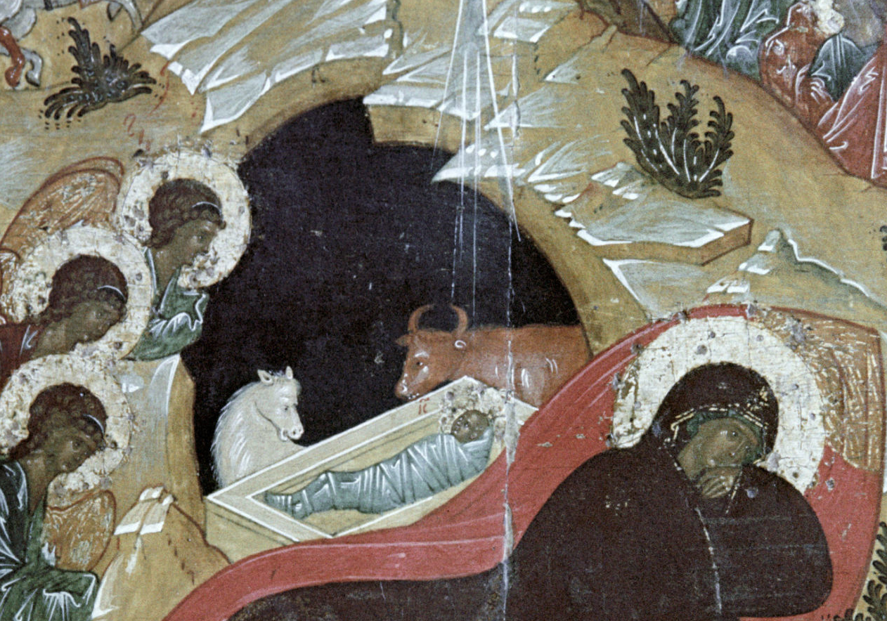 Рождество без глянца: о чем молчит черная пещера на иконе фото 2